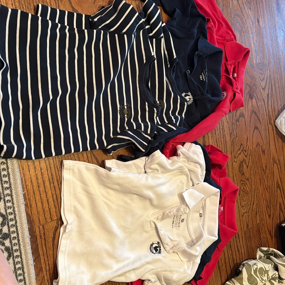 Primrose School boys toddler TD4 9 shirts total
